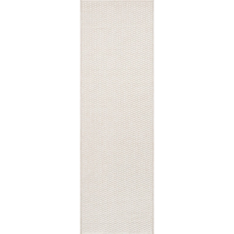 Beverly Rug Easy Clean Non Shedding Jute Rug - 2X7 - Bone