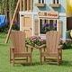 preview thumbnail 169 of 193, Laguna Kids Outdoor Poly Adirondack Chair (Set of 2) - N/A