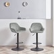 preview thumbnail 3 of 24, Corvus Wendy Contemporary Adjustable Bar Stool (Set of 2)