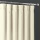 Exclusive Fabrics Italian Faux Linen Curtain (1 Panel)