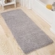 preview thumbnail 2 of 3, Bathroom Rugs - 58x24-Inch Bathroom Runner Set - Absorbent High-Pile Chenille Memory Foam Bath Mats by Lavish Home (Gray)