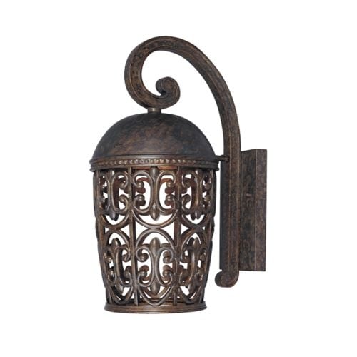 Designers Fountain 97592 Single Light Down Lighting Outdoor Wall Lantern from the Dark Sky Amherst Collection