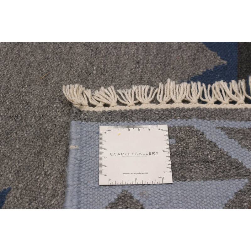 Ankara FW Grey Kilim 5'1" x 8'0" - 5'1 x 8'0