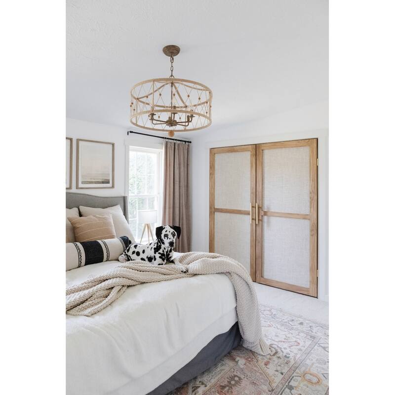 Crystorama Lighting Group BRX-B7906 Brixton 6 Light 24" Wide Wrought