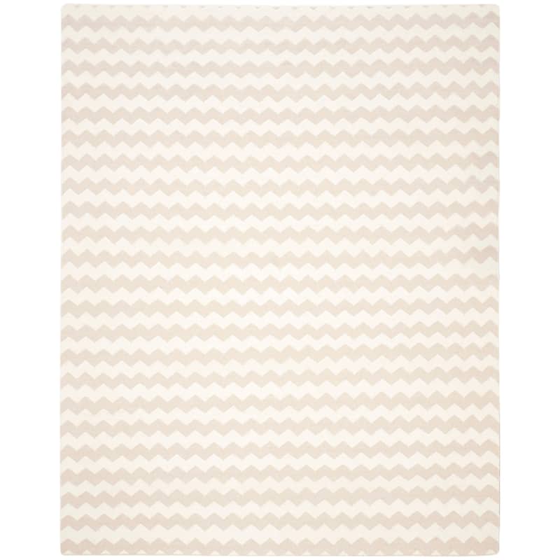 SAFAVIEH Handmade Flatweave Dhurries Kasturi Modern Wool Rug