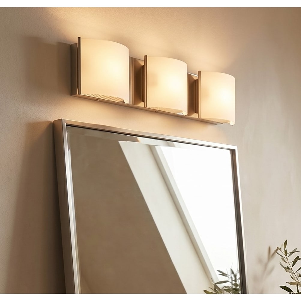 Atlas Lighting Pandora Integrated LED 2/3/4-Light Art Deco Style Bathroom Vanity Light