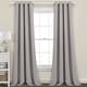 preview thumbnail 76 of 119, Lush Decor Insulated Grommet Blackout Curtain Panel Pair