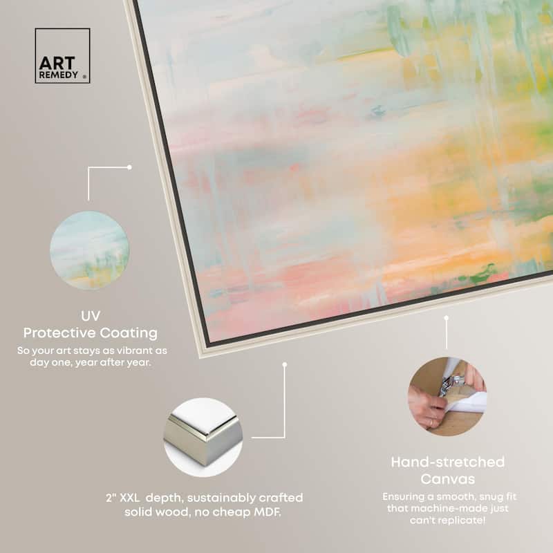 Peaceful Shore Canvas by Art Remedy