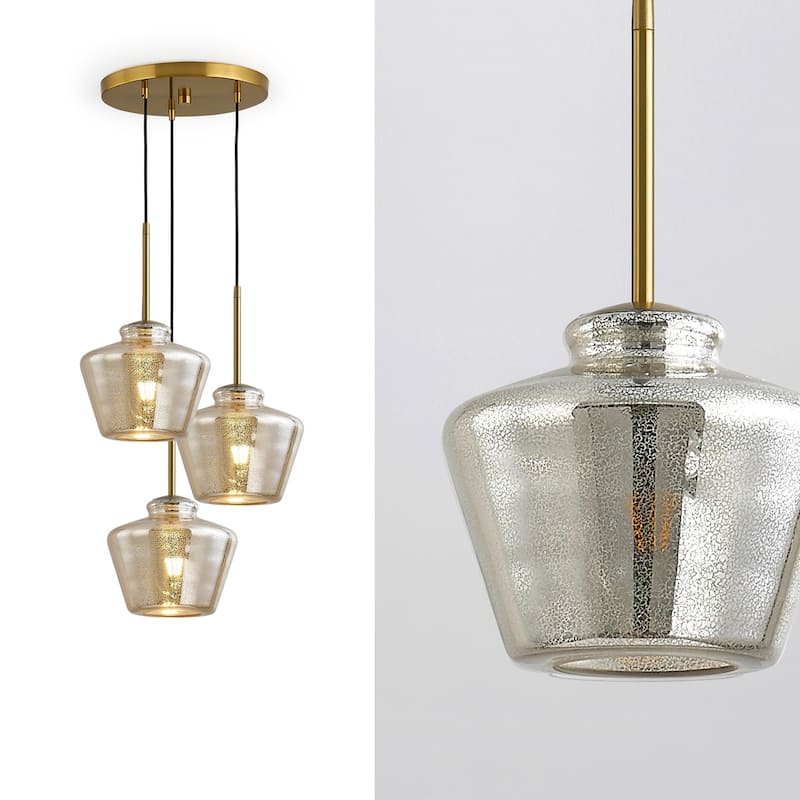 Cafe 3-Lights Designer Glass Pendant Lamp