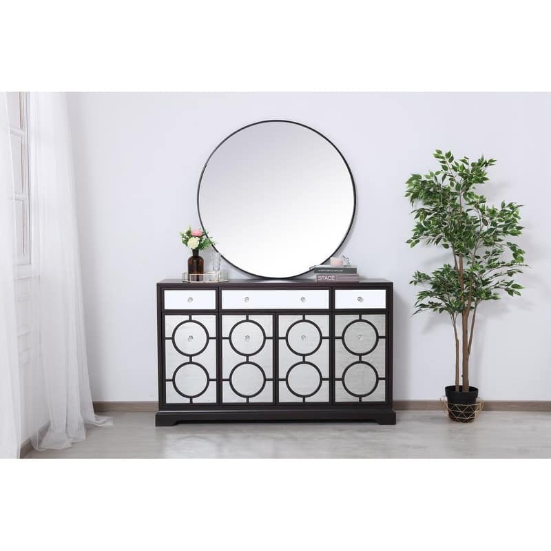 24 in. Mirrored Cabinet