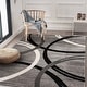preview thumbnail 3 of 26, World Rug Gallery Contemporary Abstract Circles Design Area Rug