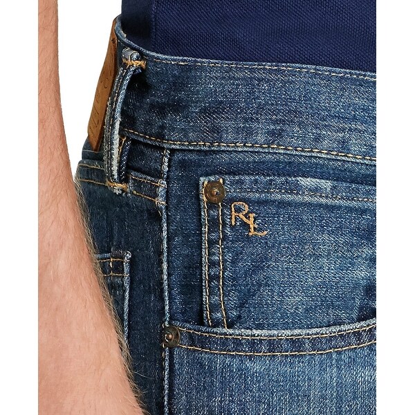 polo ralph lauren men's varick slim straight jeans