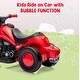 preview thumbnail 9 of 26, Kids Electric Motorcycle with Bubble Function