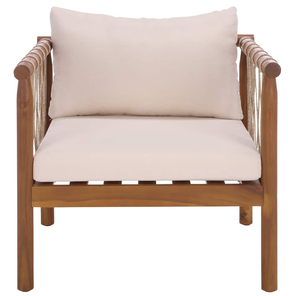 SAFAVIEH Outdoor Living Sabrina Chair (Set of 2) - 29"W x 31"D x 26"H