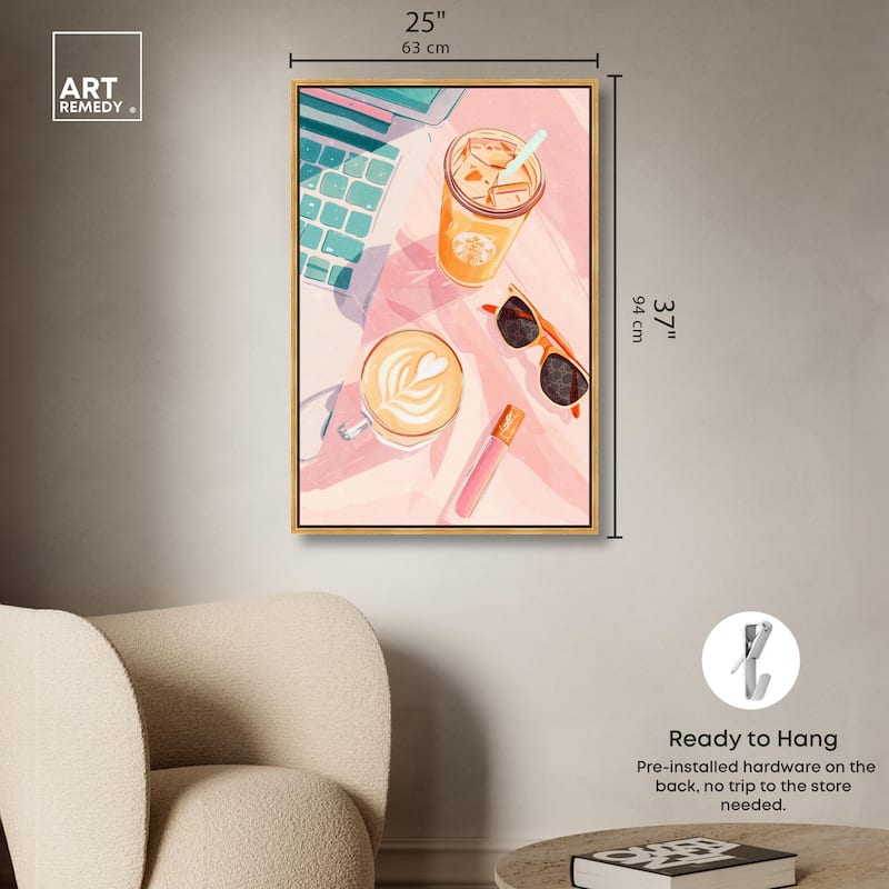 Summer Studies Canvas by Art Remedy