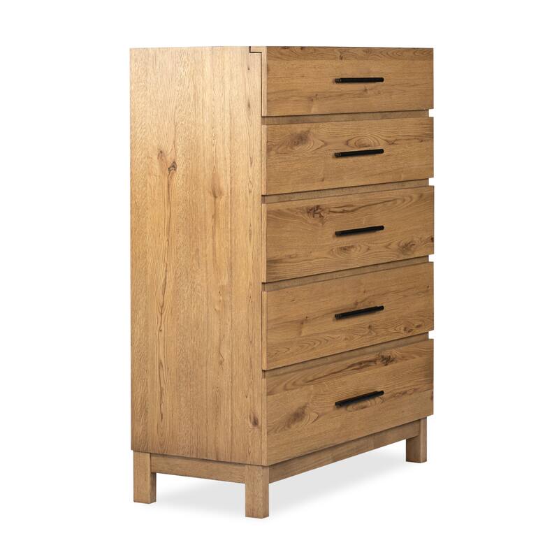 Magnussen Home Davenport Rustic Caramel Drawer Chest