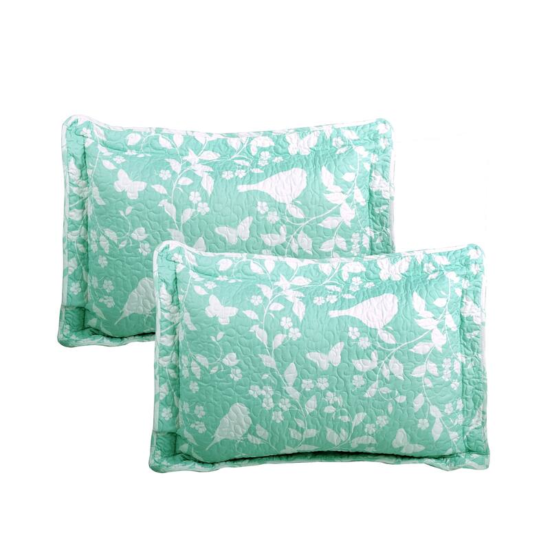 Serenta Birdsong 6-piece Quilted Bedspread Coverlet Set