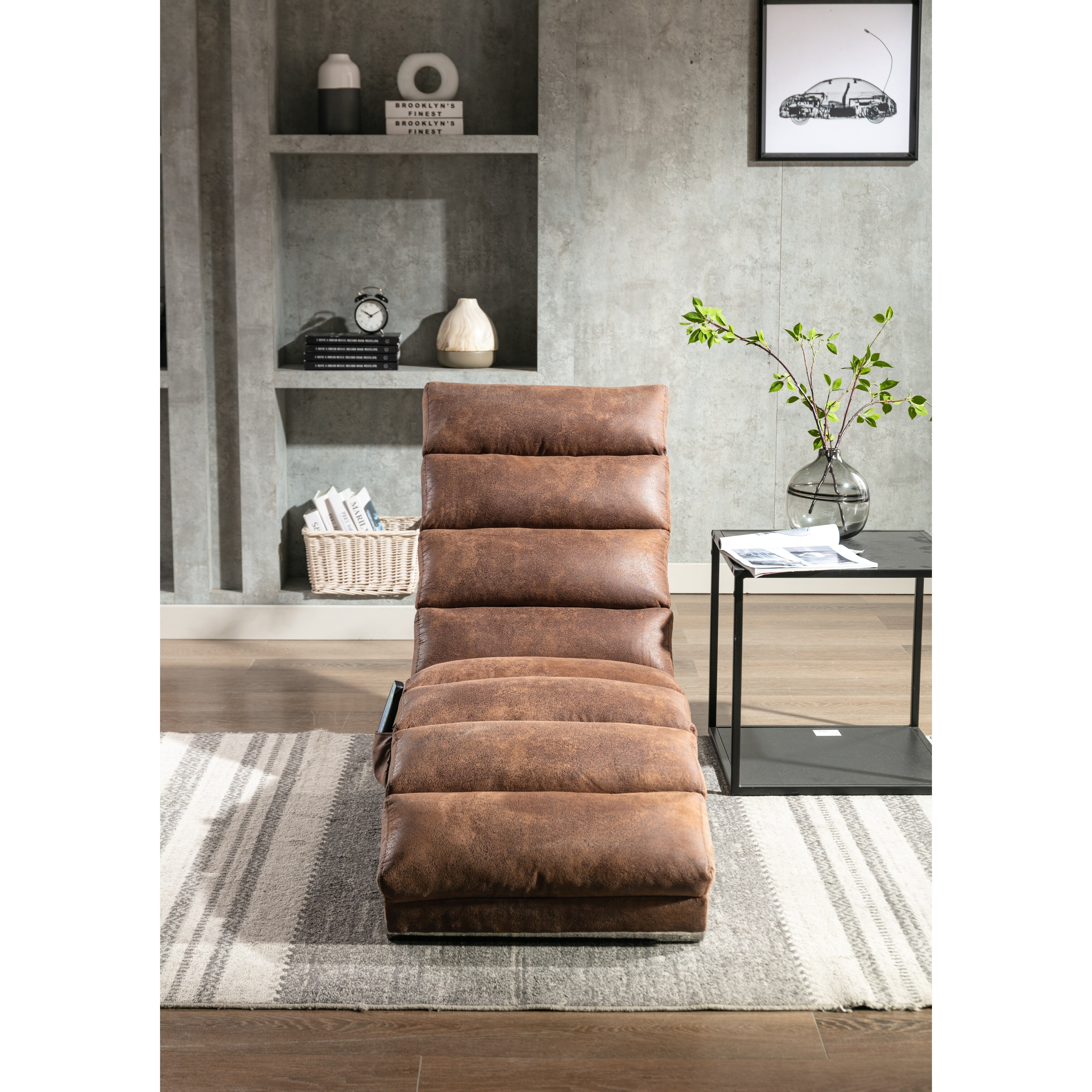 Elsa wave adjustable memory foam lounger best sale