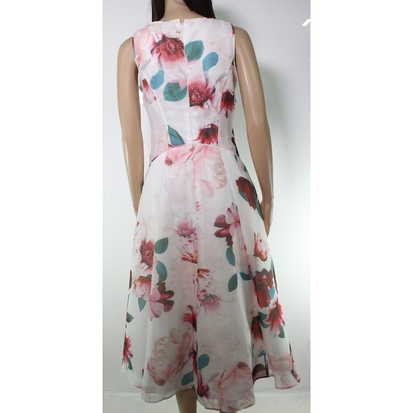 coast pink and white dress