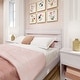 preview thumbnail 5 of 25, Max and Lily Farmhouse Queen Bed with Plank Headboard