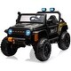 preview thumbnail 17 of 31, 24V 2 Seater Electric Ride On Truck with Remote Control Black
