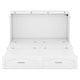 preview thumbnail 13 of 16, Queen Size Murphy Bed Wall Bed w/ Drawer & Sockets & USB Ports