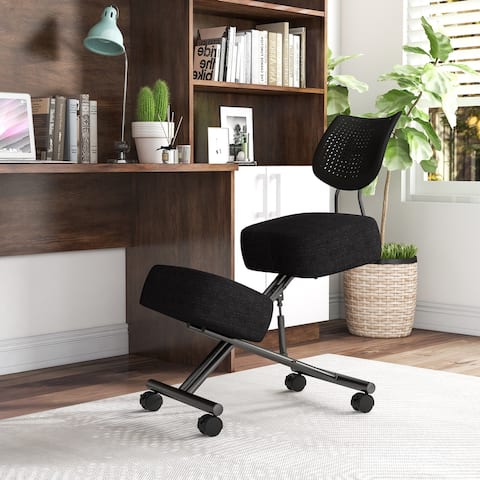 Furniture of America Kade Height Adjustable Desk Chair