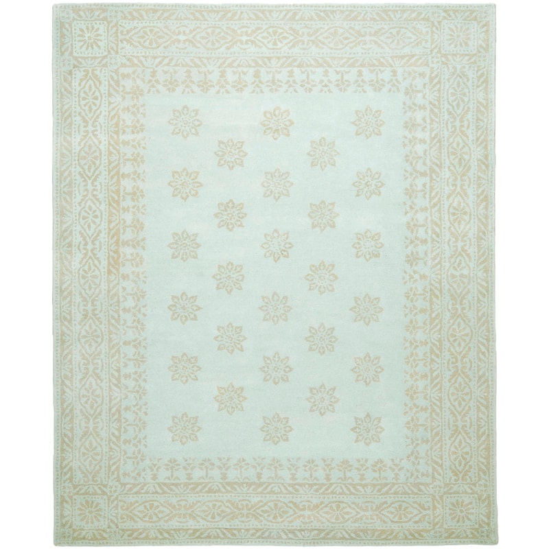 Martha Stewart by SAFAVIEH Gracious Garden Wool Rug - 4' x 6' - Winter's Day