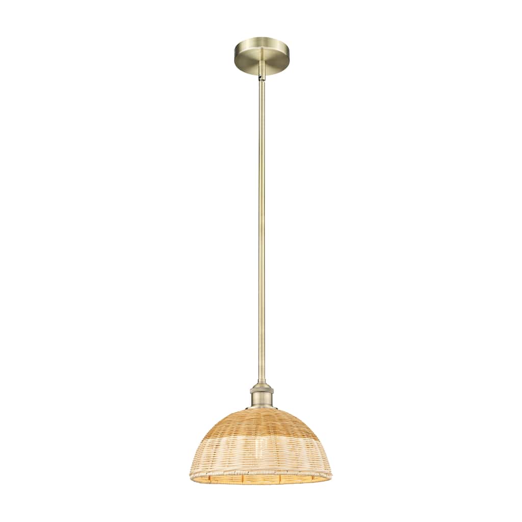 Innovations Lighting Endless Possibilities Edison - Bristol Natural II - 1 Light 12" Stem Hung Mini Pendant