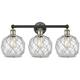 Option Clear Glass with White Rope / Black Antique Brass