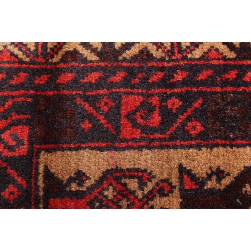 ECARPETGALLERY Hand-knotted Teimani Light Brown Wool Rug - 3'1 x 4'7