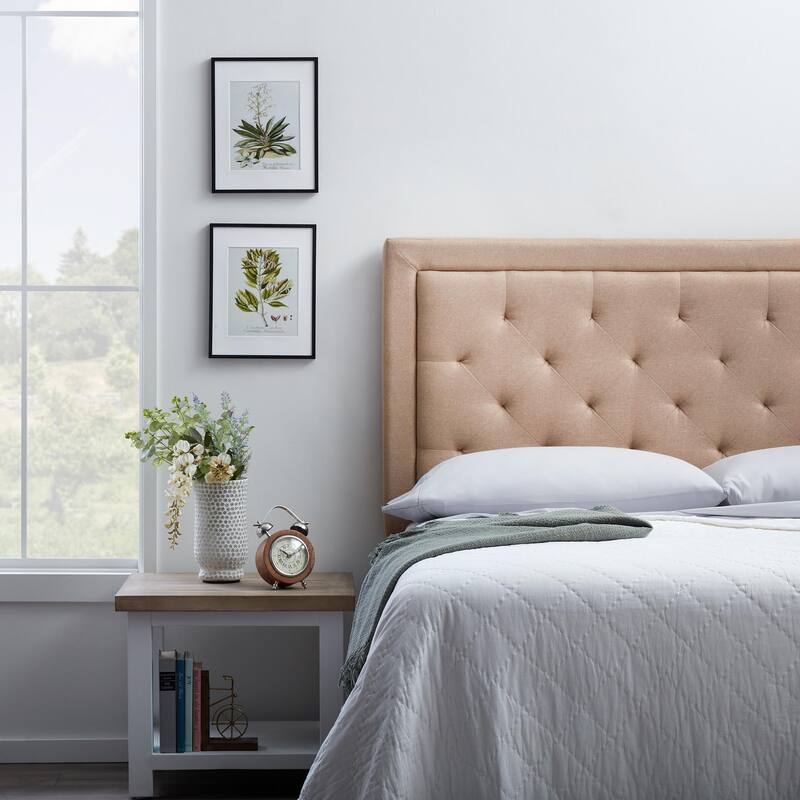 Brookside Upholstered Headboard with Diamond Tufting