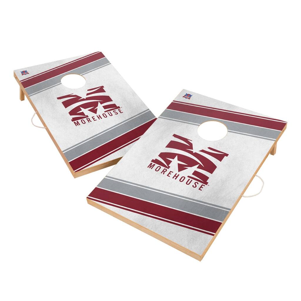 Morehouse College Maroon Tigers Regulation 2x4 Cornhole Set
