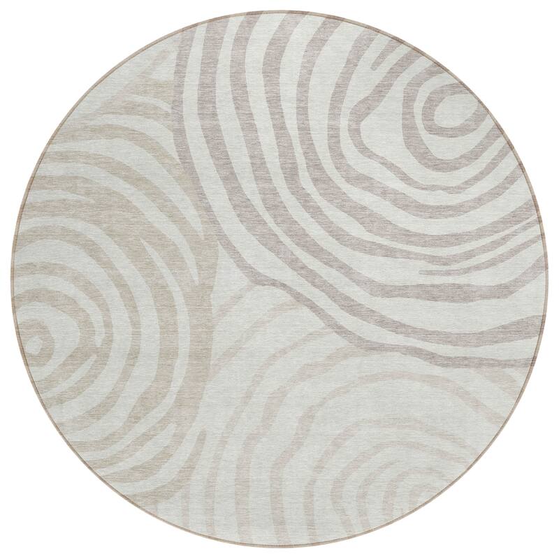 Machine Washable Indoor/ Outdoor Chantille Contemporary Dimensions Rug