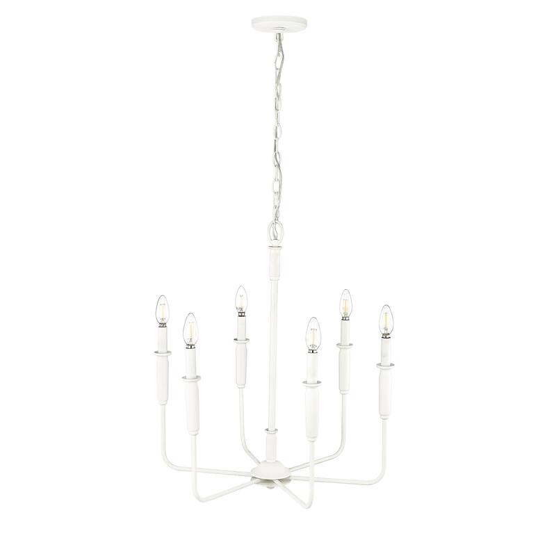 Millennium Lighting 29306 Savanne 6 Light 24" Wide Taper Candle Style