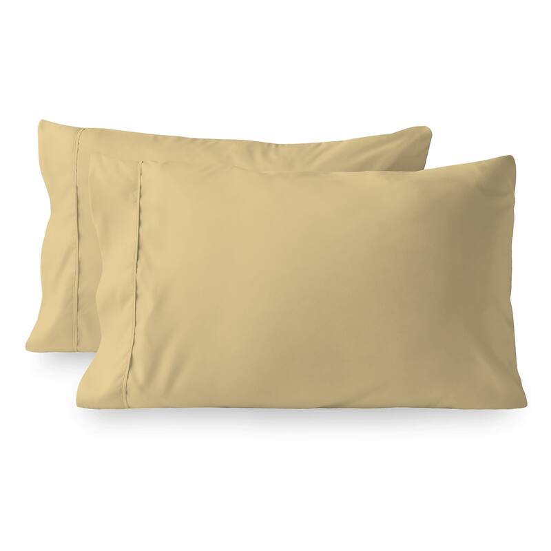 Purity Home 400TC 100% Cotton Cool & Crisp Pillowcase Set