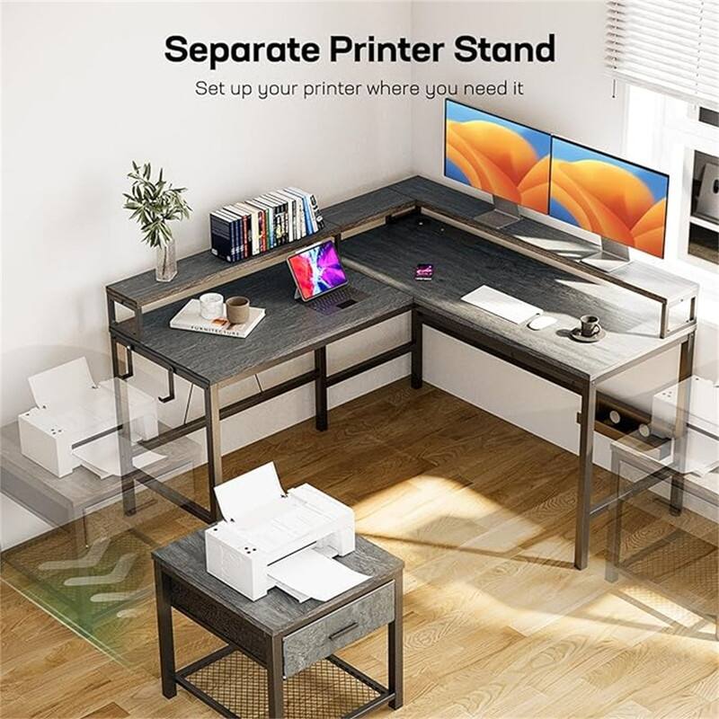 Printer Stand - 51.2"D x 28.94"W x 19.69"H