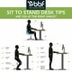 preview thumbnail 59 of 108, Move 60 Series 72W x 30D Height Adjustable Standing Desk