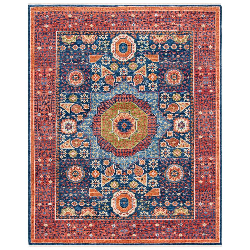 SAFAVIEH Hand-Knotted Samarkand Irmelie Traditional Wool Rug