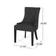 preview thumbnail 48 of 70, Cheney Contemporary Tufted Dining Chairs (Set of 2) by Christopher Knight Home - 21.50" L x 25.00" W x 36.00" H