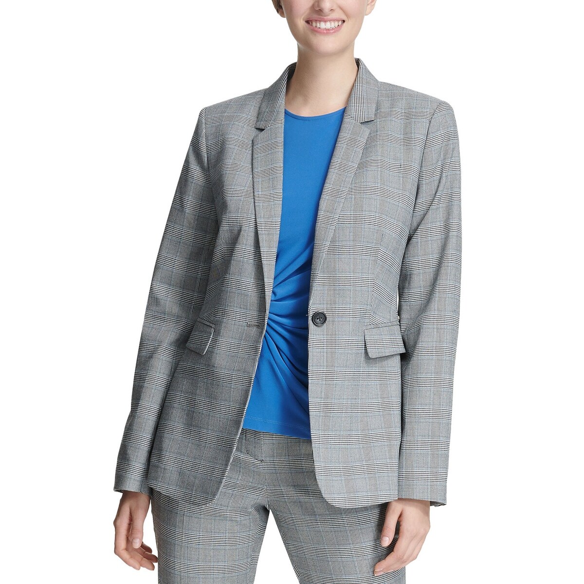dkny blue blazer