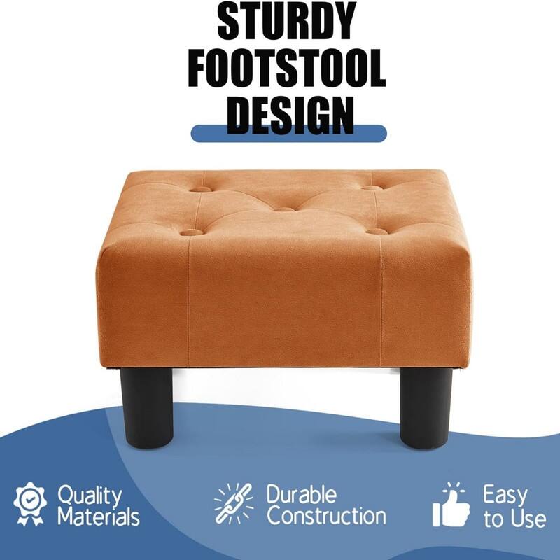 Stable Footrest Ottoman for Living Room