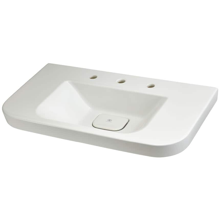 DXV Equility 32-3/4" Rectangular Fireclay Wall Mounted Bathroom Sink