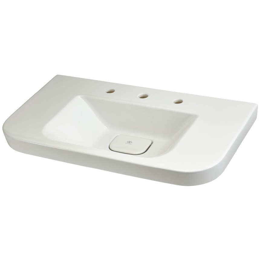 DXV Equility 32-3/4" Rectangular Fireclay Wall Mounted Bathroom Sink