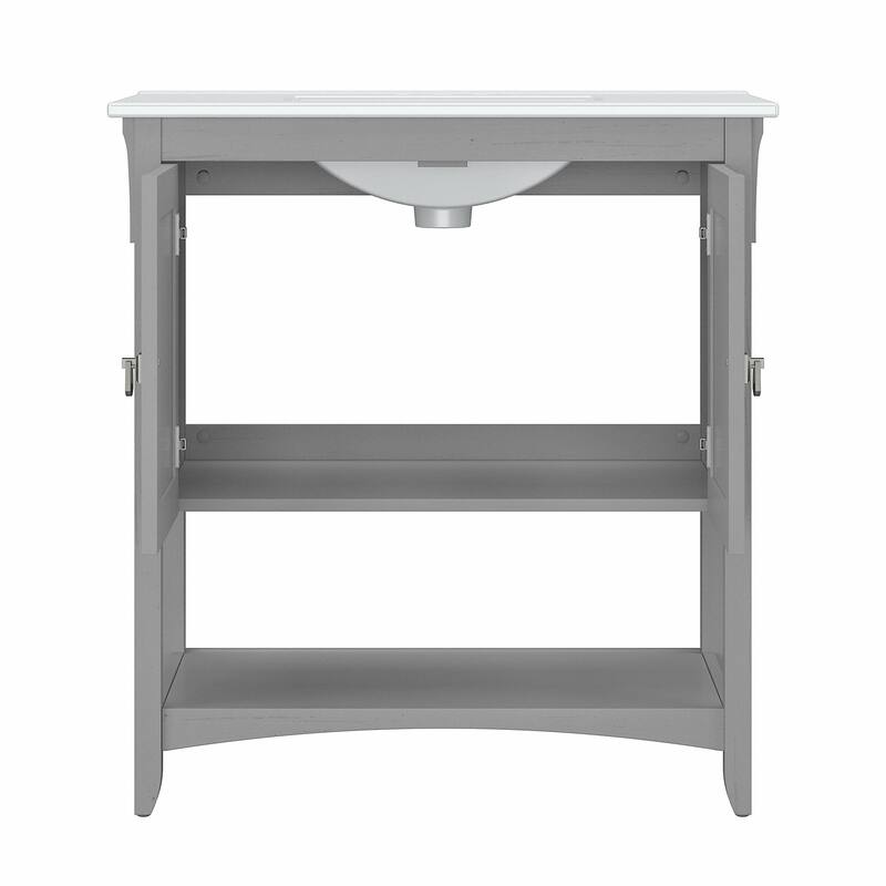 Salinas 32W Bathroom Vanity with Sink by Bush Furniture