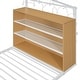 preview thumbnail 11 of 23, Twin Size Metal Wood House Bed Frame with Shelves and Lights for Kids, Boys and Girls