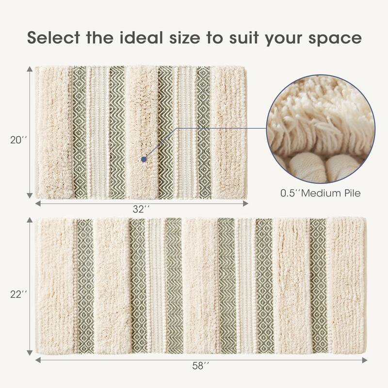 1-Piece 20x32" Bath Rug For Bath Room