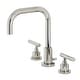 preview thumbnail 10 of 19, Kingston Brass Manhattan 8 in. Widespread Bathroom Faucet