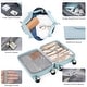 preview thumbnail 36 of 39, Front Opening 20-Inch Carry-On Luggage with Expandable Travel Bag Set