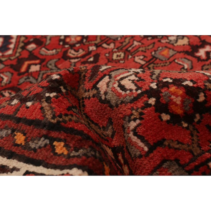 ECARPETGALLERY Hand-knotted Andelz Red Wool Rug - 3'3 x 10'1